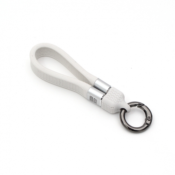 USB4 240w C to C 고속충전 키링 케이블(화이트)