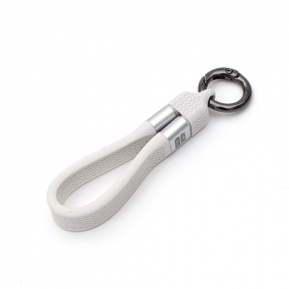 USB4 240w C to C 고속충전 키링 케이블(화이트)