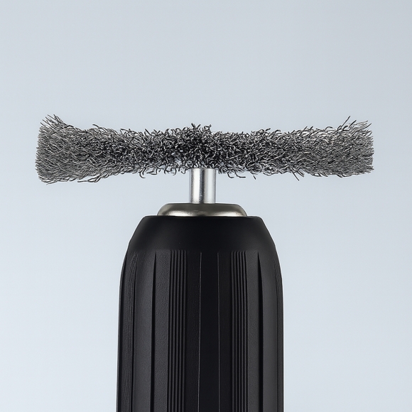 전동드릴용 와이어 브러쉬 6종세트(라운드 생크) (D타입)