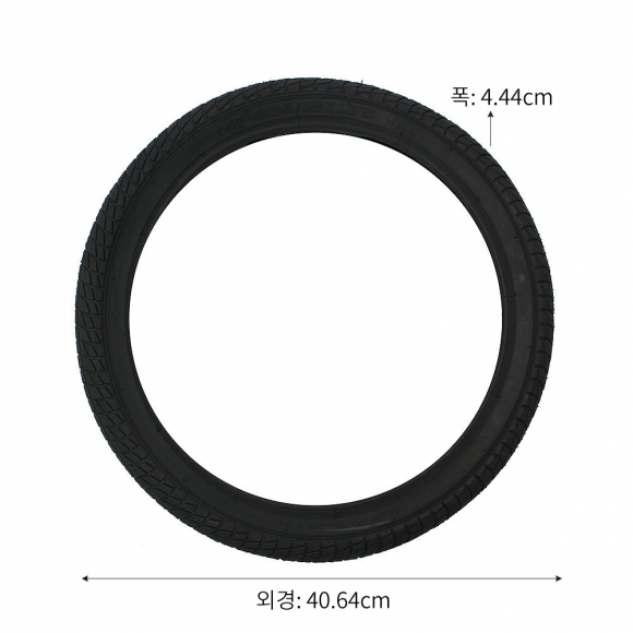 탱크휠 자전거 타이어 T-1(16x1.75)