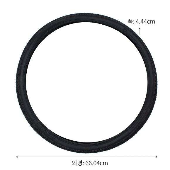 탱크휠 자전거 타이어 T-4(26x1.75)