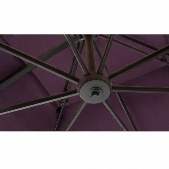 쏠브리즈 대형 파라솔(300cm) (와인)