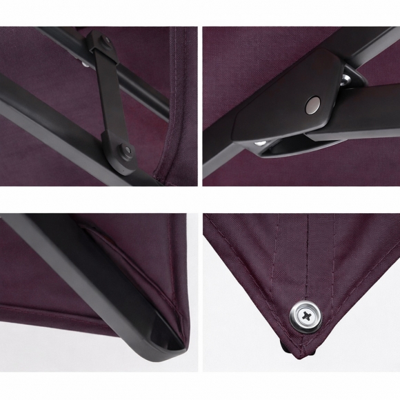 쏠브리즈 대형 파라솔(300cm) (와인)