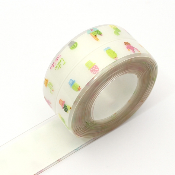 틈새지킴이 패턴 방수테이프(선인장)