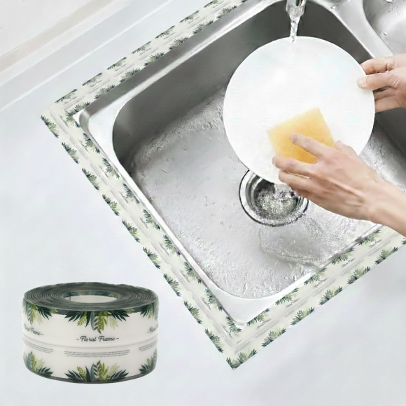 틈새지킴이 패턴 방수테이프(풀잎)