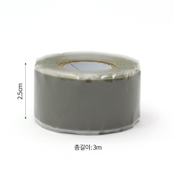 3m 자기융착 실리콘 테이프(그레이) 