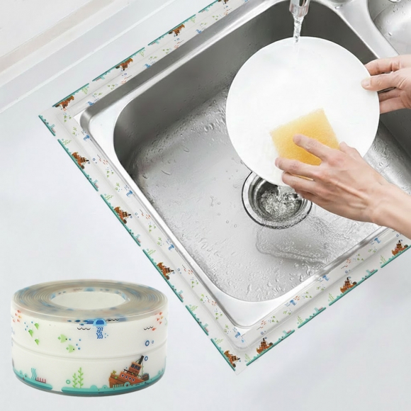 틈새지킴이 패턴 방수테이프(물고기)