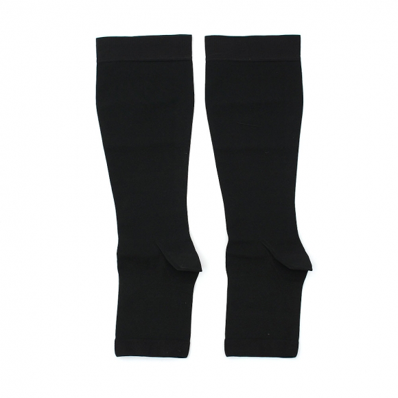 서포팅 오픈토 종아리 압박밴드(M) (블랙)