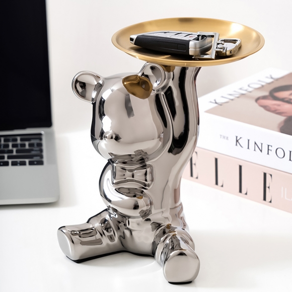 인테리어 곰돌이 소품트레이 A-2