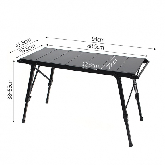 아지트 IGT 캠핑테이블 3.5유닛-BA (94x41.5cm)