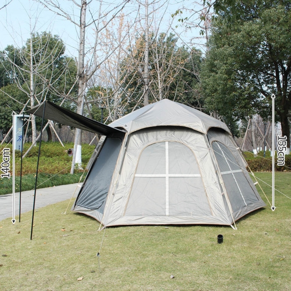 5~6인용 헥사온 원터치 텐트