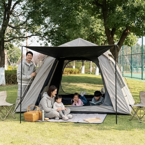 5~6인용 캠프필드 원터치 텐트