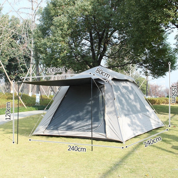 5~6인용 캠프필드 원터치 텐트