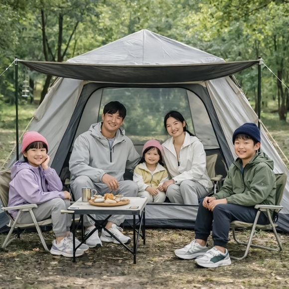 5~6인용 캠프필드 원터치 텐트