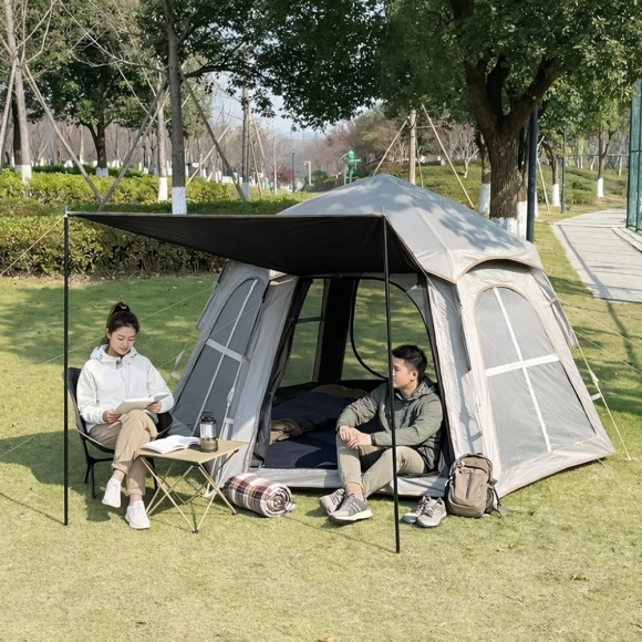 3~4인용 헥사온 원터치 텐트