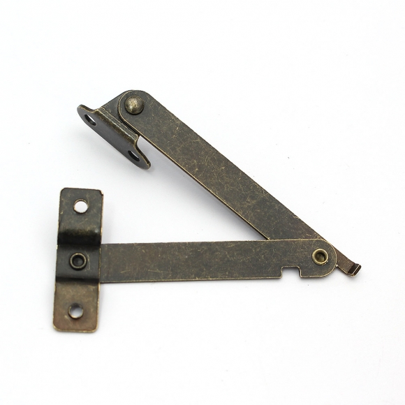 [영달철물] 빈티지 접이식 지지대 경첩 10세트(149mm) (윗면 고정형)