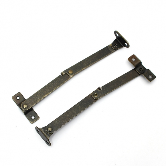 [영달철물] 빈티지 접이식 지지대 경첩 10세트(149mm) (윗면 고정형)