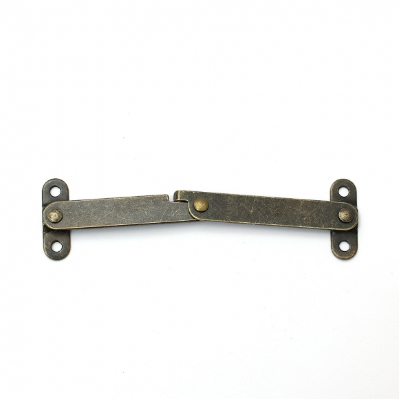 [영달철물] 빈티지 접이식 지지대 경첩 10세트(114mm) (옆면 고정형)