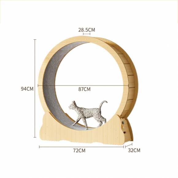 고양이 운동훈련 우드 캣휠A(S)