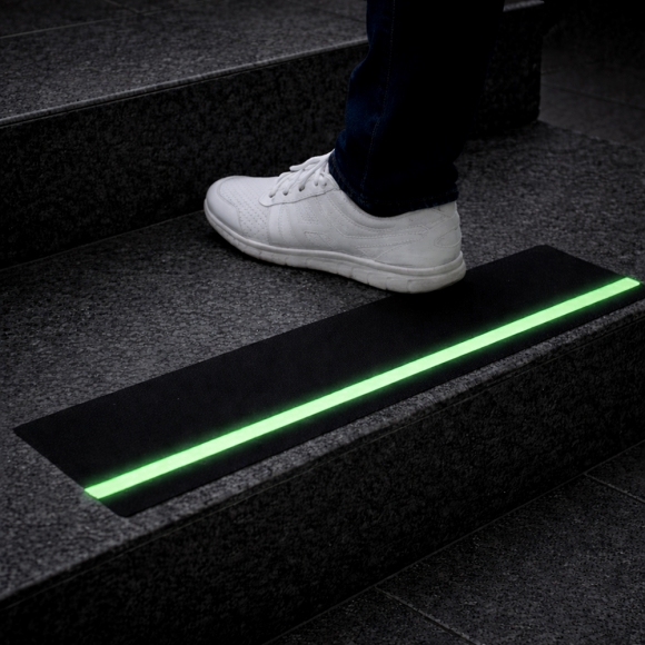 스텝가드 미끄럼방지 스티커 2p세트(야광) (60x15cm)