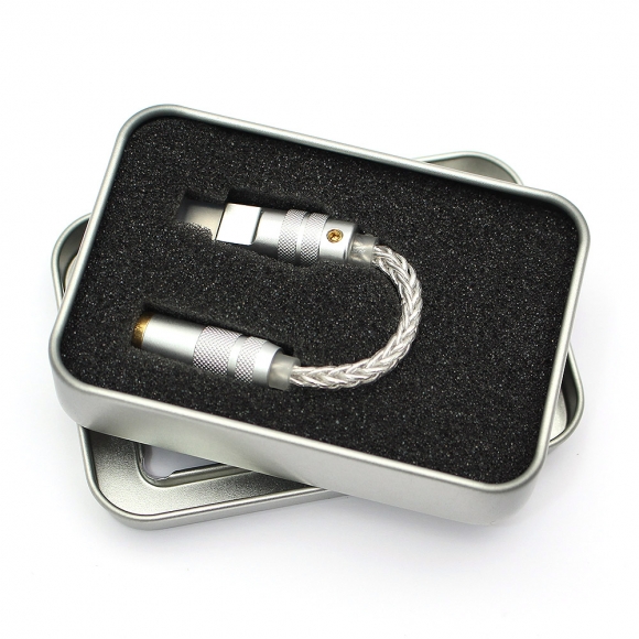 USB-C to 3.5mm DAC 이어폰 젠더(실버)