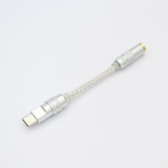 USB-C to 3.5mm DAC 이어폰 젠더(실버)