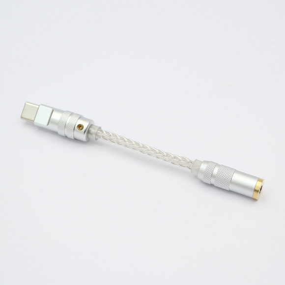 USB-C to 3.5mm DAC 이어폰 젠더(실버)
