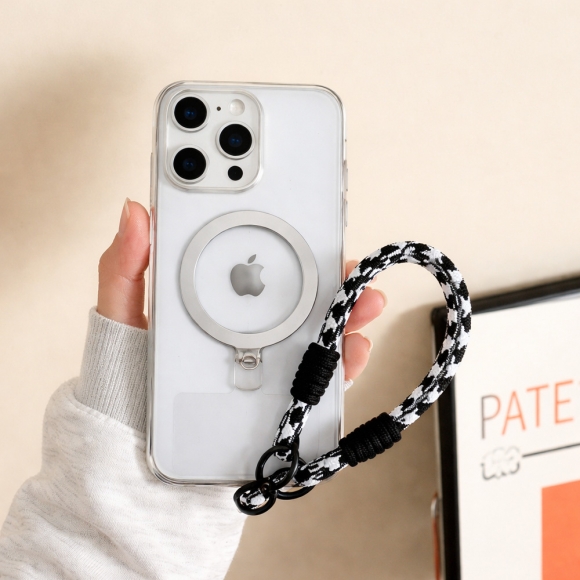 루플리 핸드폰 손목 스트랩 2세트(블랙)