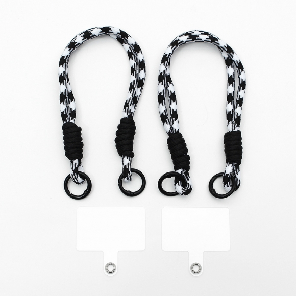 루플리 핸드폰 손목 스트랩 2세트(블랙)