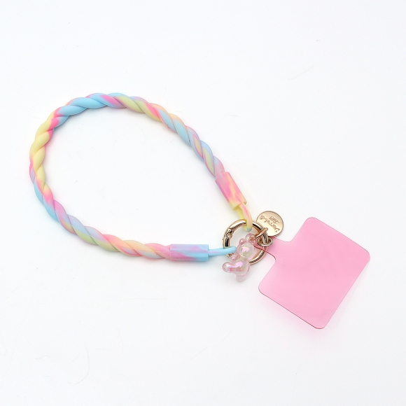 루미베어 핸드폰 손목 스트랩(핑크파스텔)