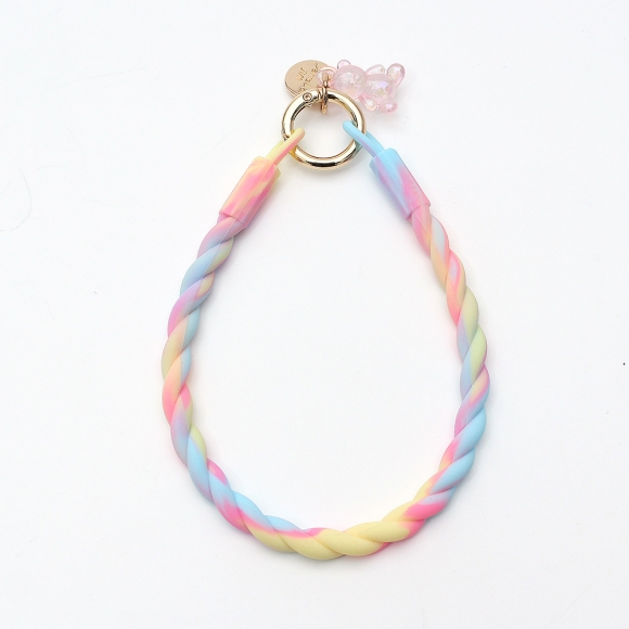 루미베어 핸드폰 손목 스트랩(핑크파스텔)