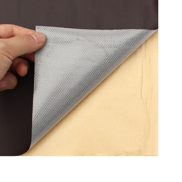 데코핏 인조 가죽 시트지(다크브라운)