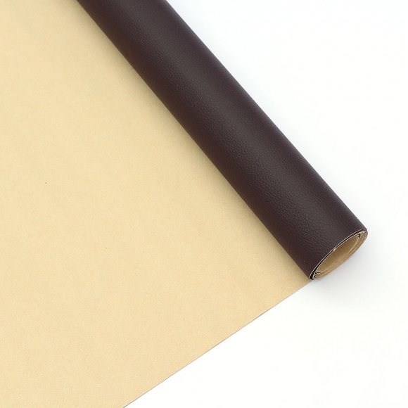 데코핏 인조 가죽 시트지(다크브라운)