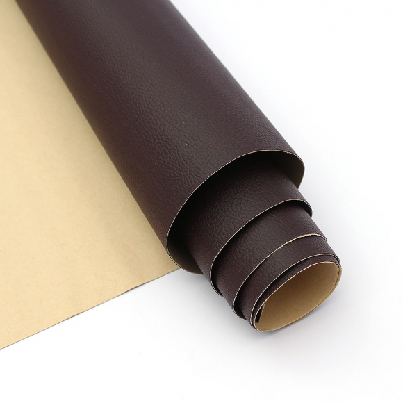 데코핏 인조 가죽 시트지(다크브라운)