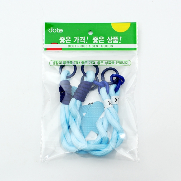 체인타이 핸드폰 손목 스트랩 2세트(블루)