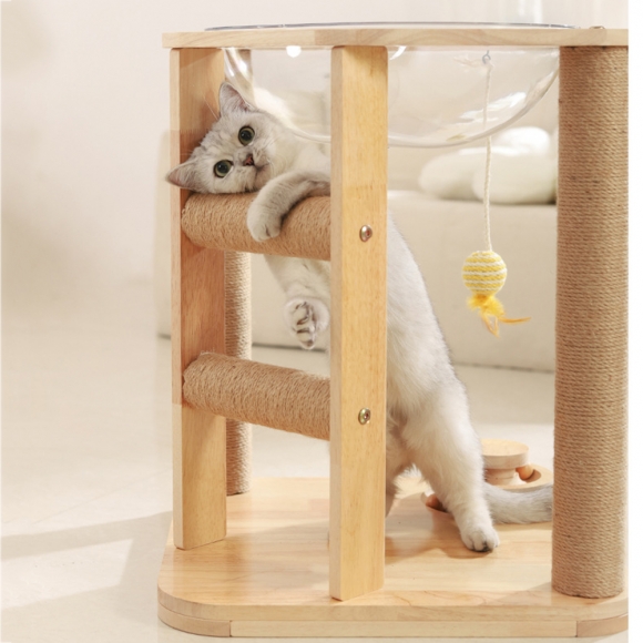 고양이 스크래쳐 사냥놀이 캣타워06