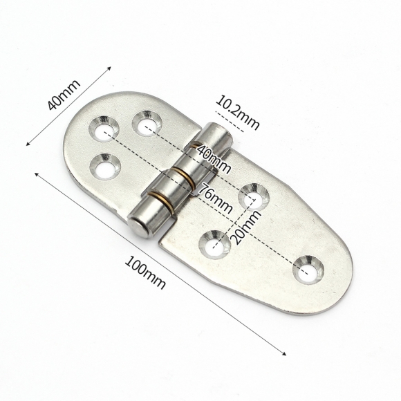[영달철물] ST-PRO 304 스텐 가구경첩(100x40mm)