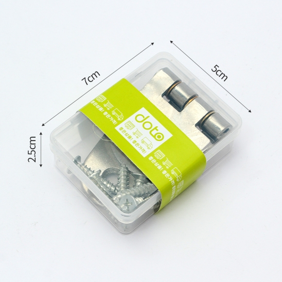 [영달철물] ST-PRO 304 스텐 가구경첩(100x40mm)