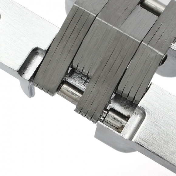 [영달철물] 하이덱스 히든 경첩(94mm) (실버)