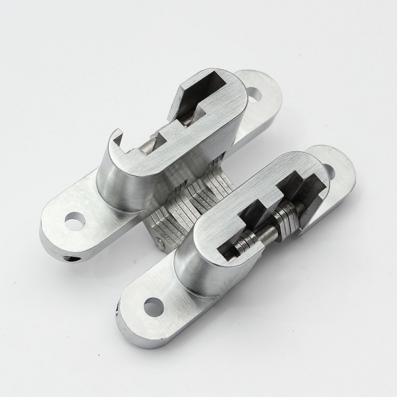 [영달철물] 하이덱스 히든 경첩(118mm) (실버)