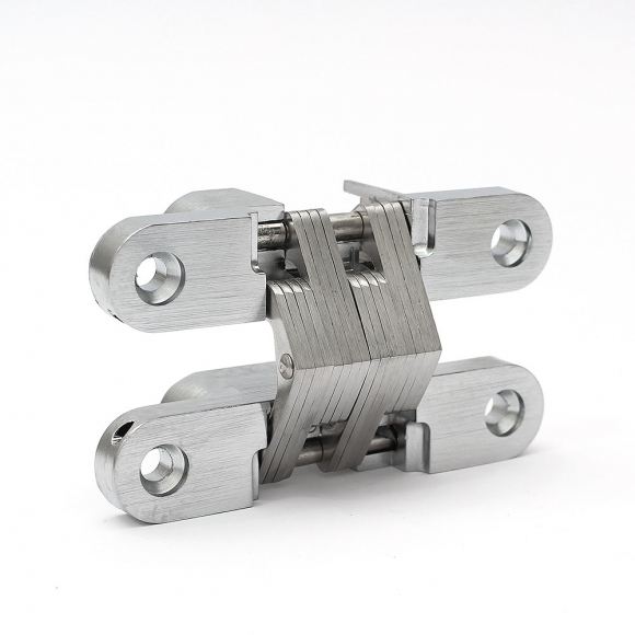 [영달철물] 하이덱스 히든 경첩(118mm) (실버)