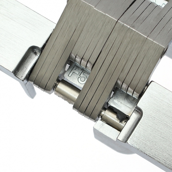 [영달철물] 하이덱스 히든 경첩(118mm) (실버)
