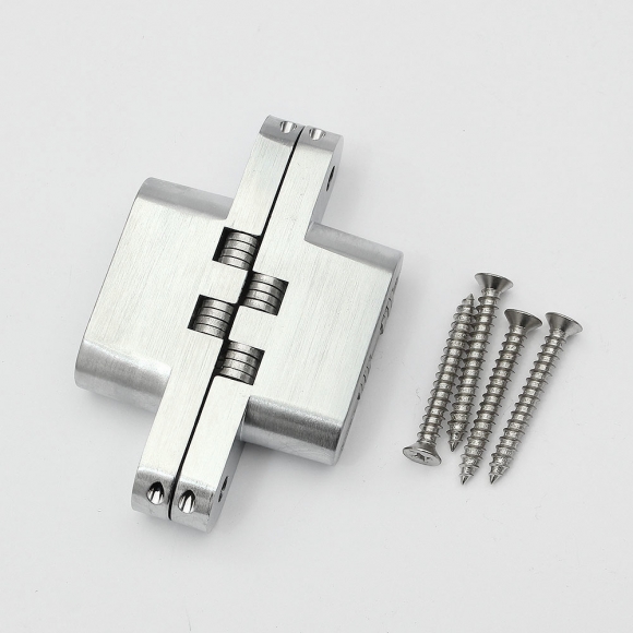 [영달철물] 하이덱스 히든 경첩(118mm) (실버)