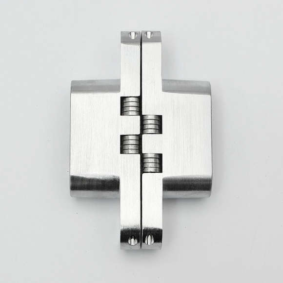 [영달철물] 하이덱스 히든 경첩(118mm) (실버)