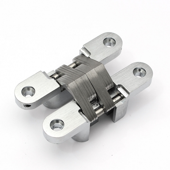 [영달철물] 하이덱스 히든 경첩(118mm) (실버)