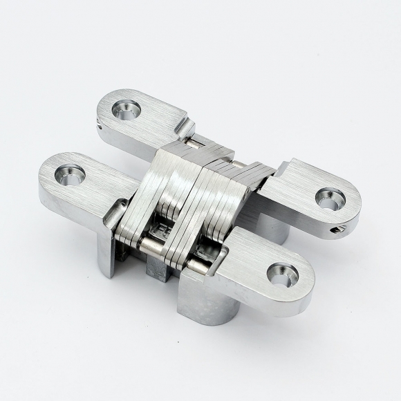 [영달철물] 하이덱스 히든 경첩(118mm) (실버)