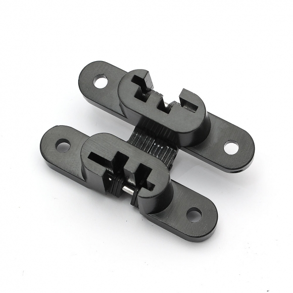 [영달철물] 하이덱스 히든 경첩(69mm) (블랙)