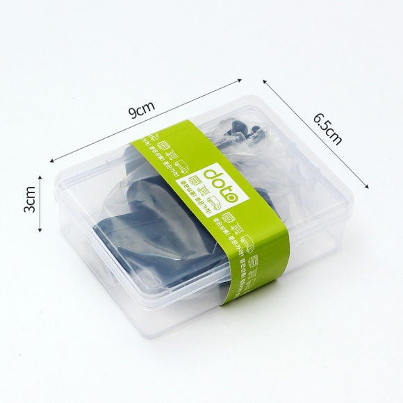 [영달철물] 하이덱스 히든 경첩(69mm) (블랙)