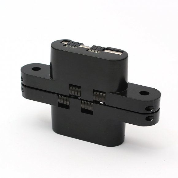 [영달철물] 하이덱스 히든 경첩(118mm) (블랙)