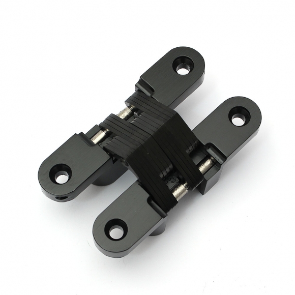 [영달철물] 하이덱스 히든 경첩(118mm) (블랙)